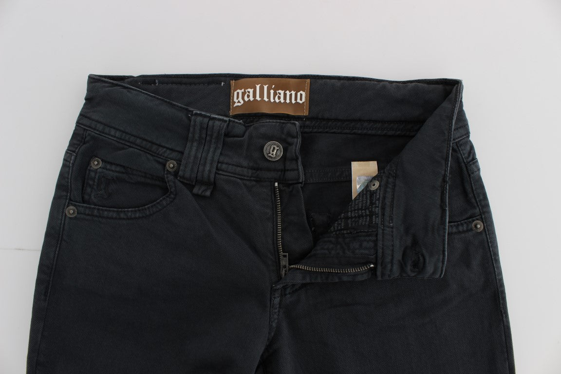 John Galliano Jean bootcut élégant coupe slim