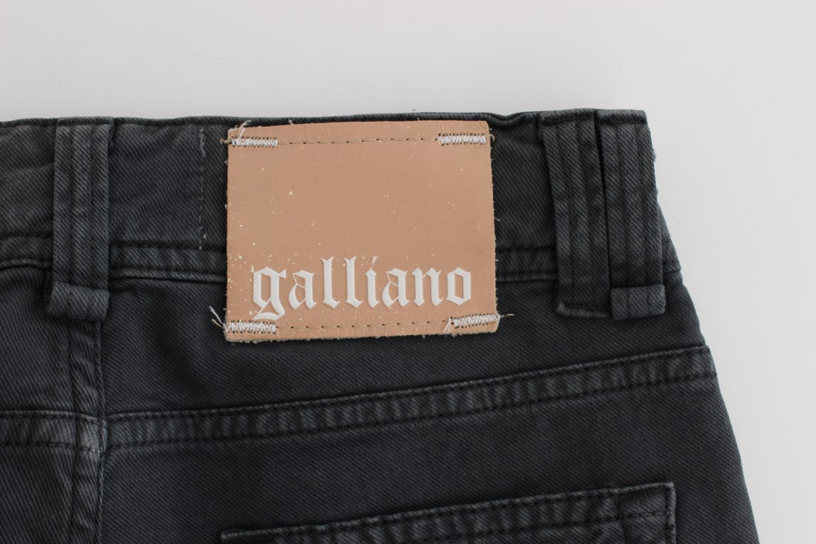 John Galliano Jean bootcut élégant coupe slim