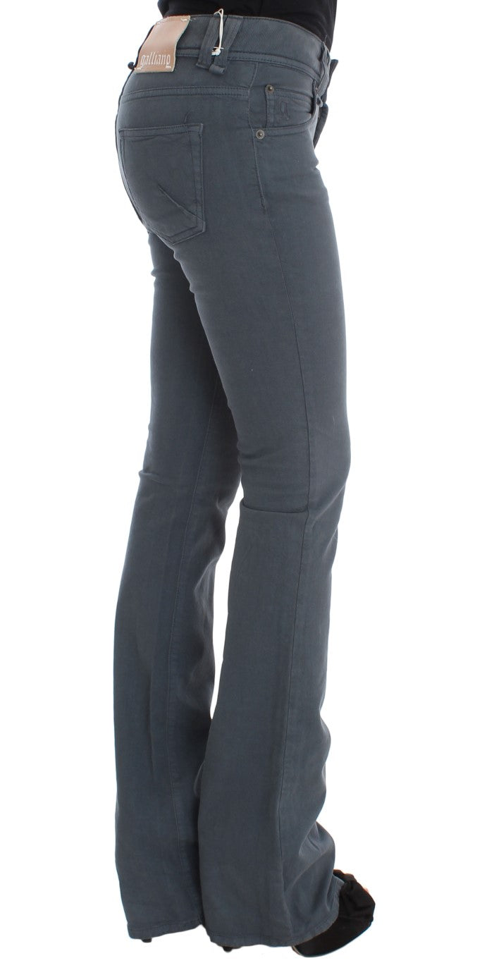 John Galliano Jean bootcut élégant coupe slim