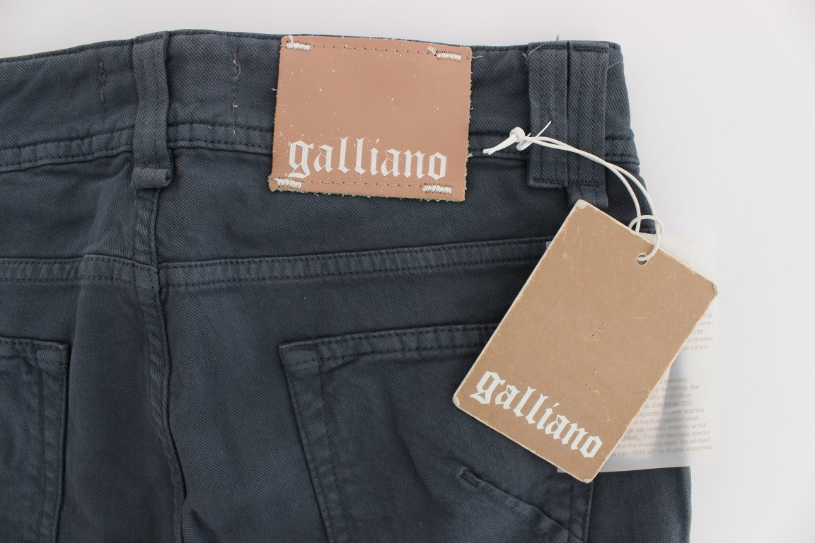 John Galliano Jean bootcut élégant coupe slim