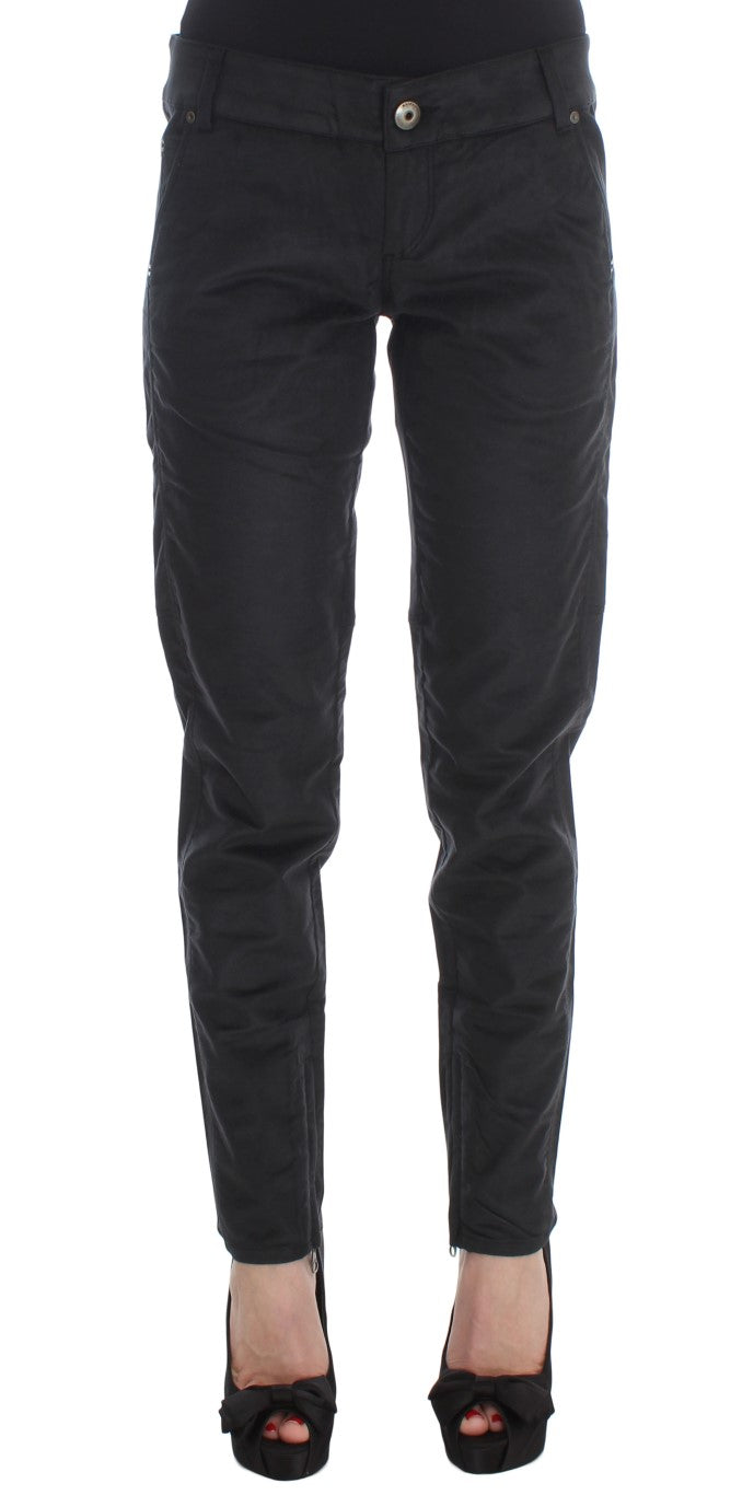 Ermanno Scervino Pantalon Chic Coupe Regular Noir