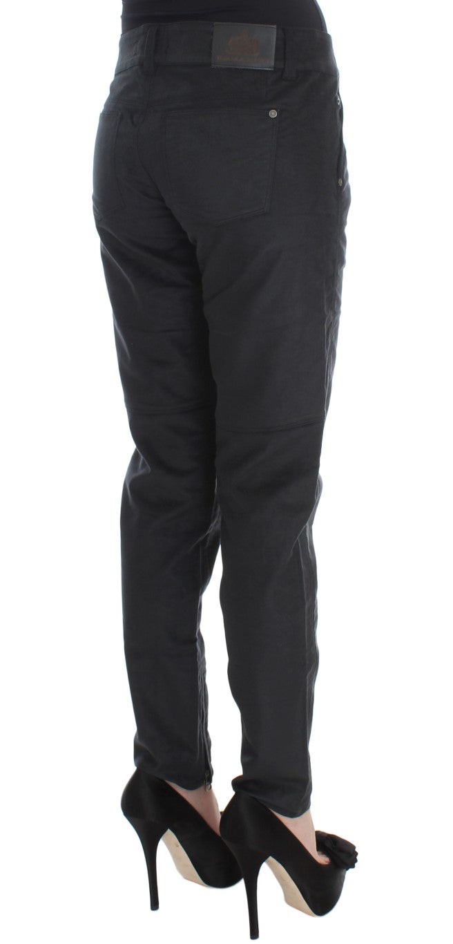 Ermanno Scervino Pantalon Chic Coupe Regular Noir