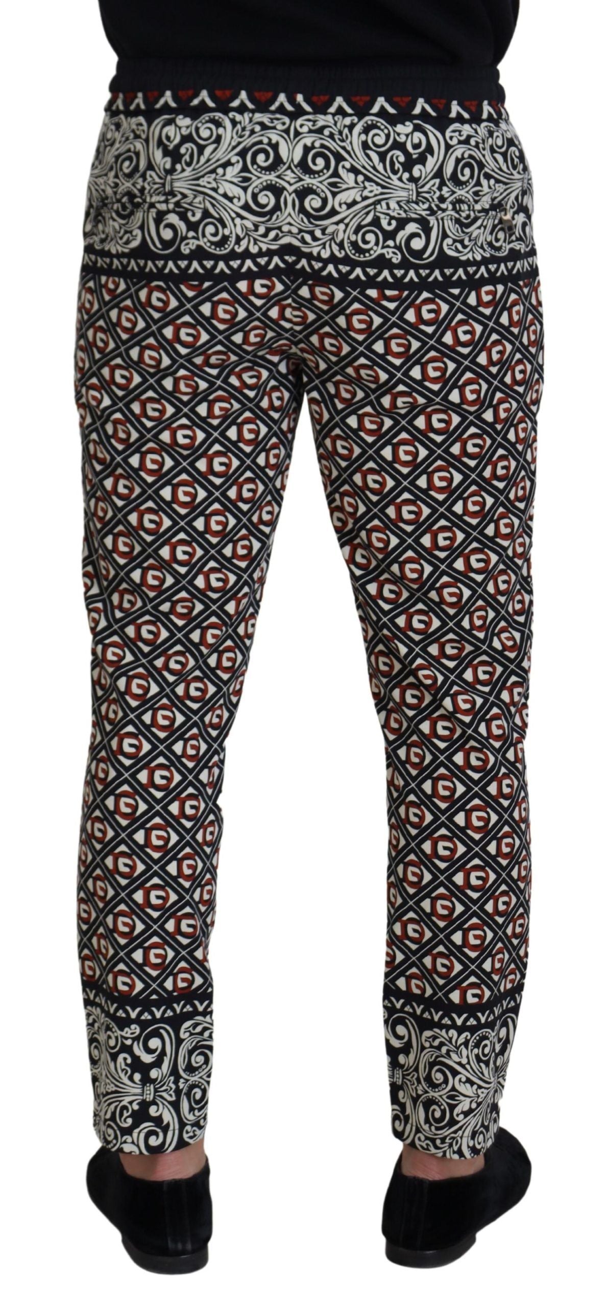 Dolce &amp; Gabbana Pantalon de jogging multicolore élégant