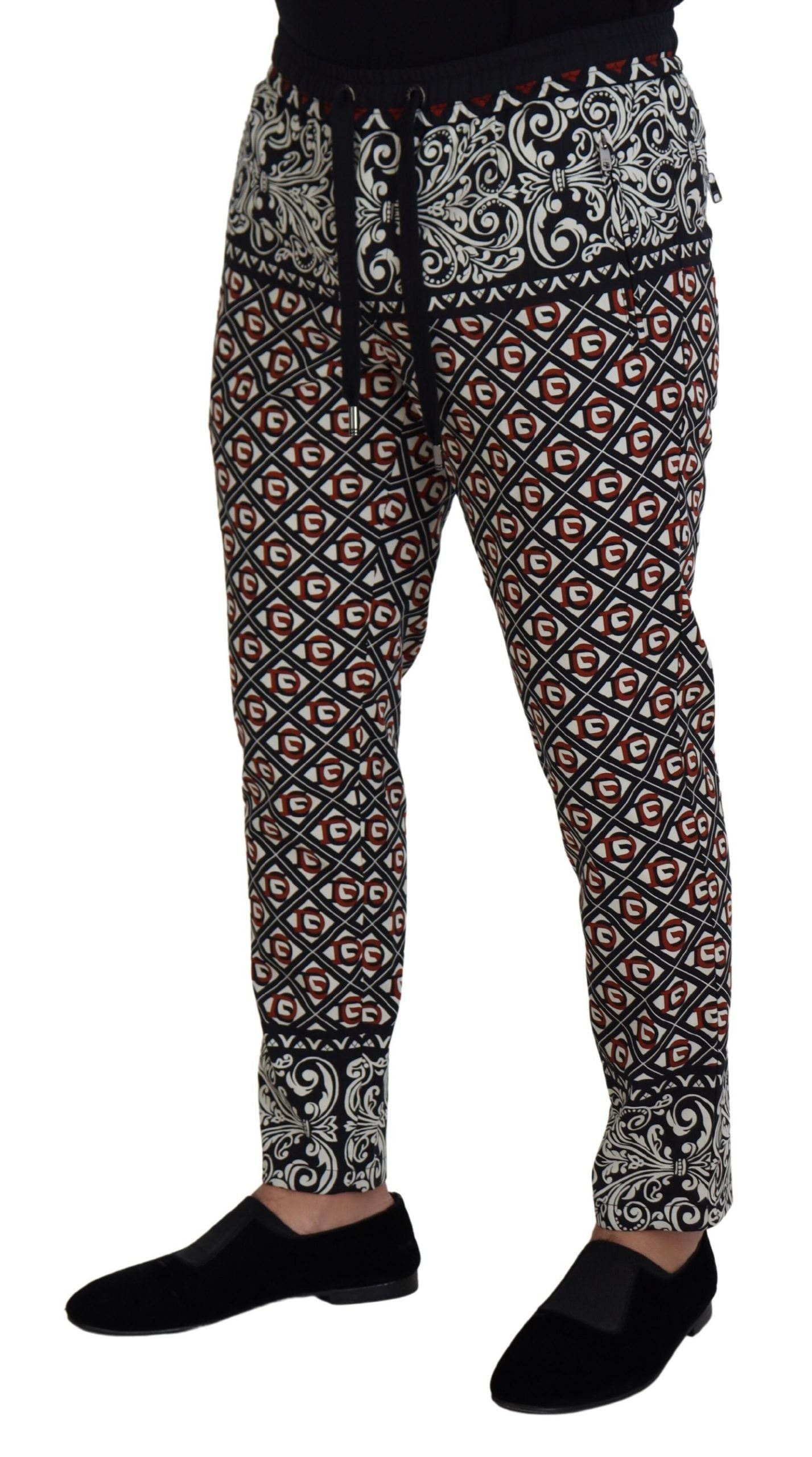 Dolce &amp; Gabbana Pantalon de jogging multicolore élégant