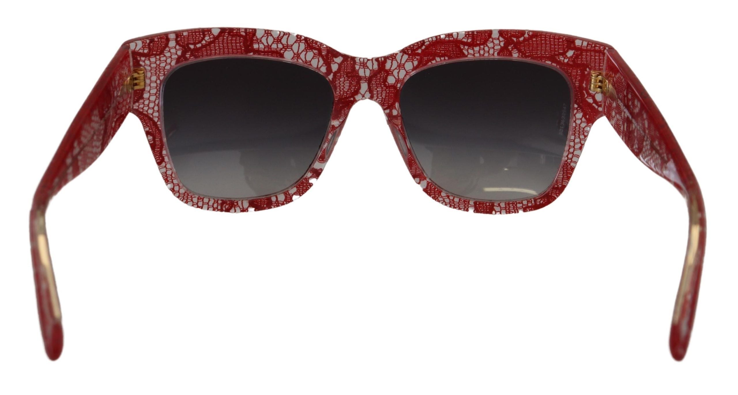 Lunettes de soleil teintées en dentelle sicilienne Dolce &amp; Gabbana Chic