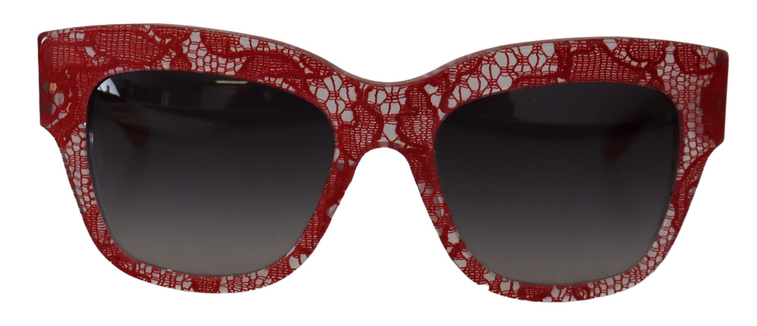 Lunettes de soleil teintées en dentelle sicilienne Dolce &amp; Gabbana Chic