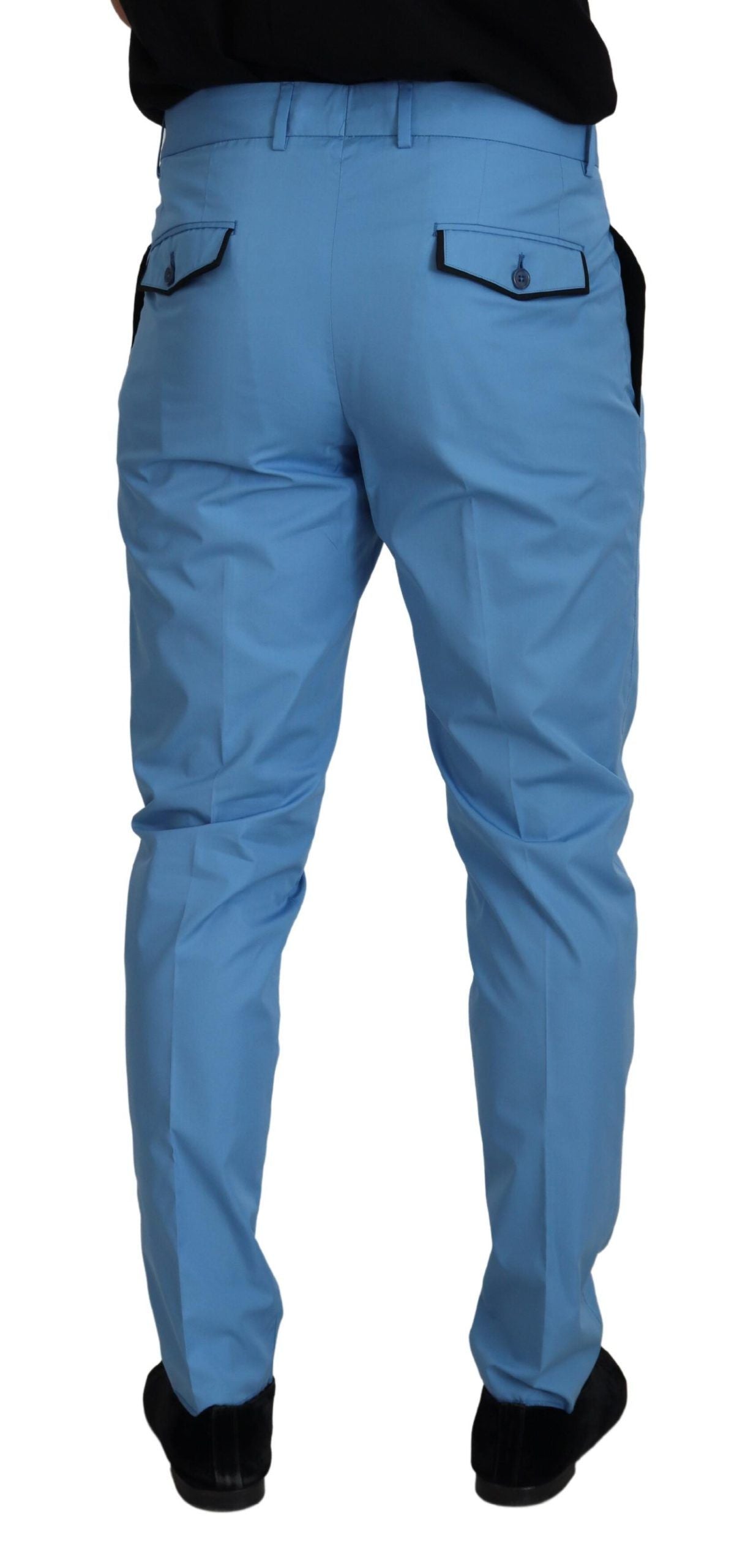 Pantalon chino slim fit élégant Dolce &amp; Gabbana - Offrez-vous le luxe italien