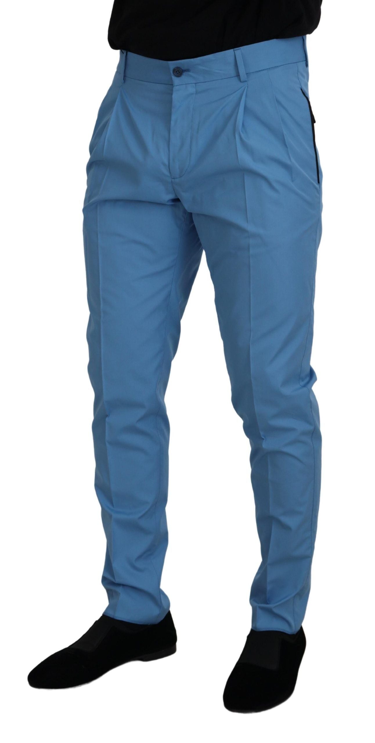 Pantalon chino slim fit élégant Dolce &amp; Gabbana - Offrez-vous le luxe italien