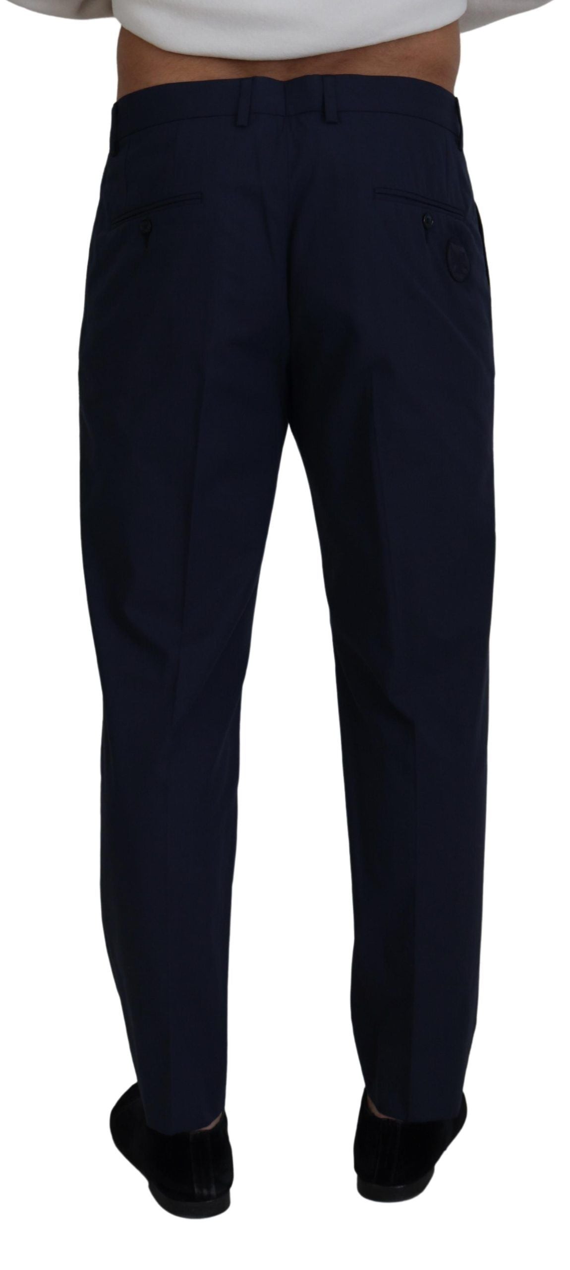 Dolce &amp; Gabbana Chic - Pantalon chino coupe slim en bleu