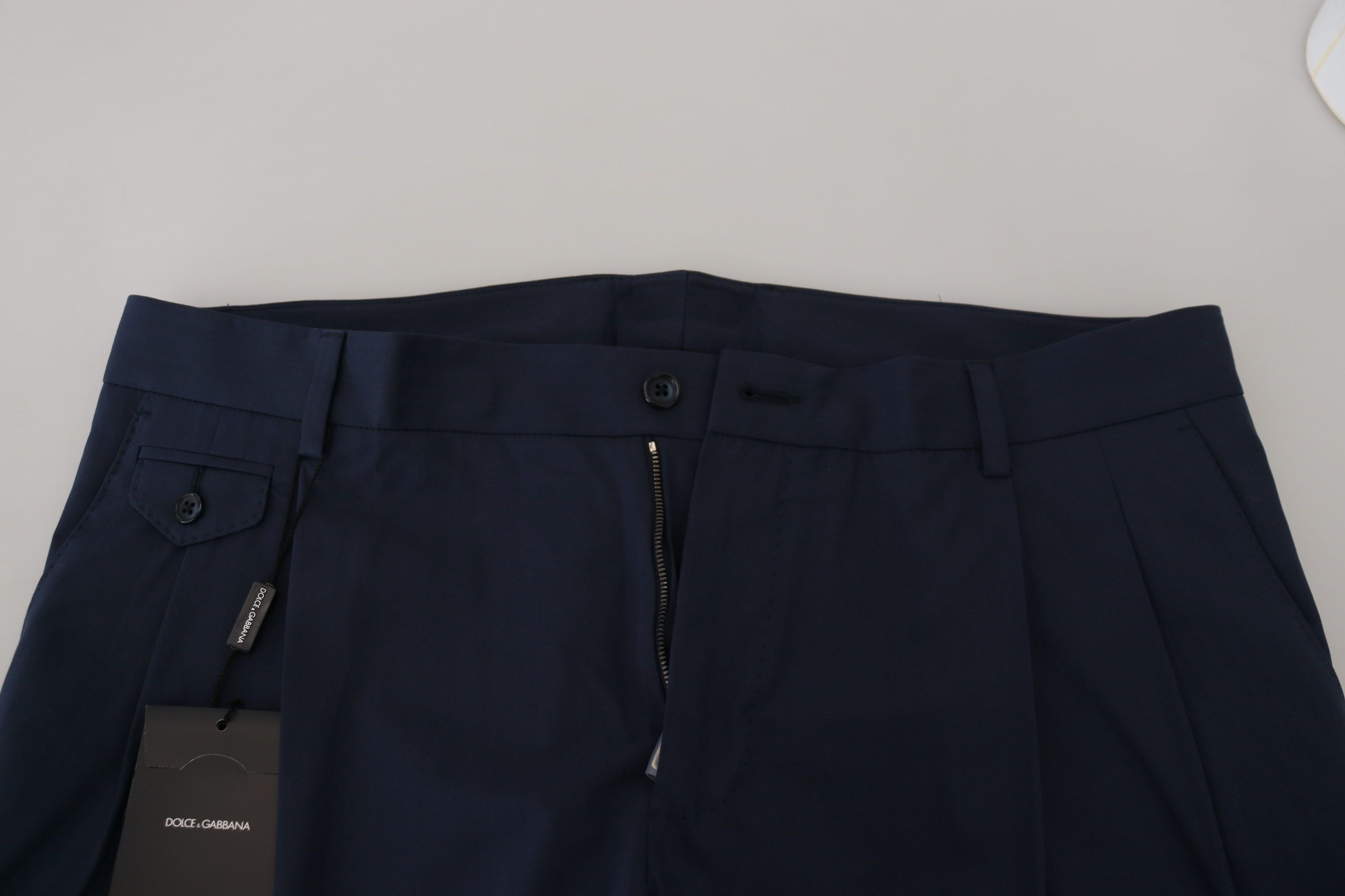 Dolce &amp; Gabbana Chic - Pantalon chino coupe slim en bleu