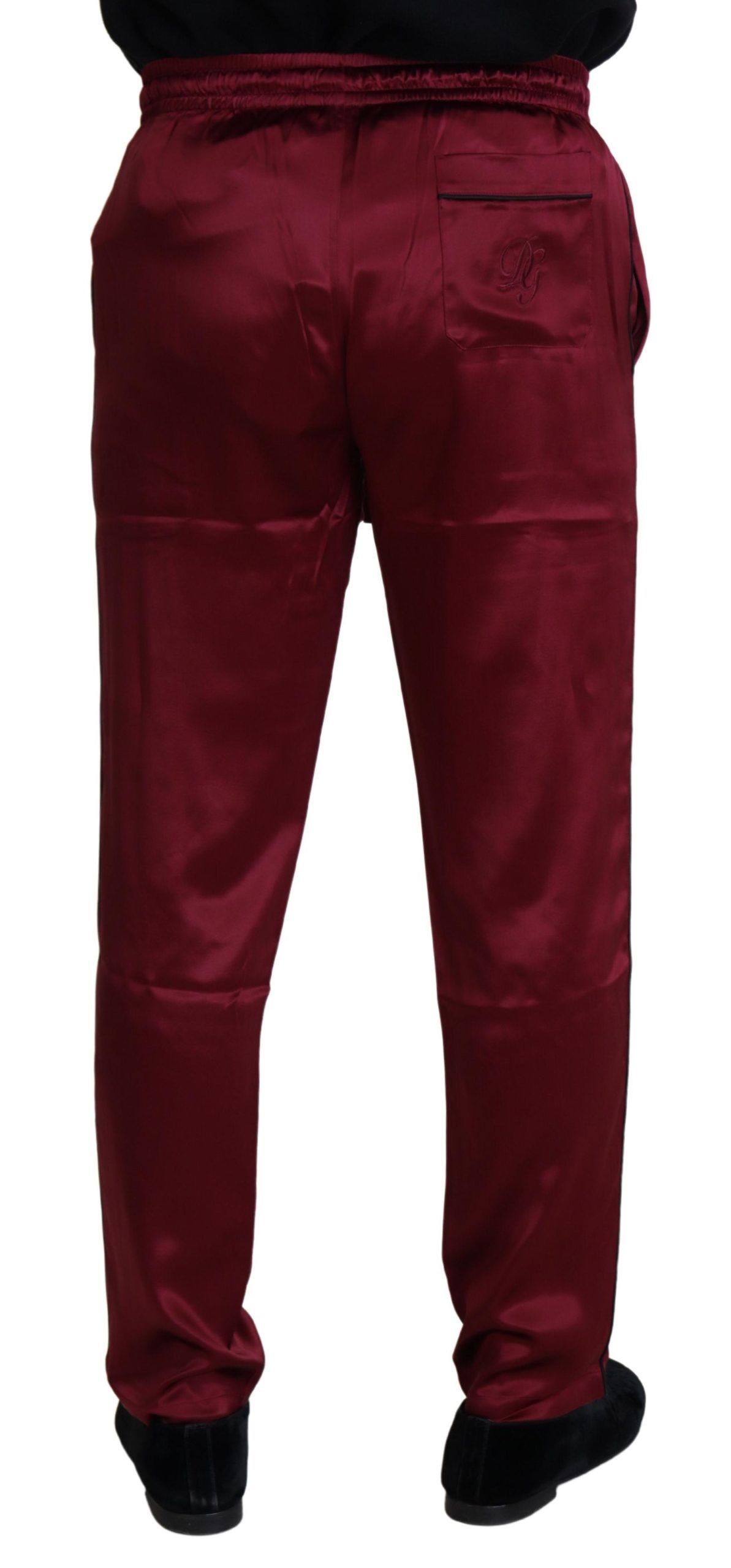 Pantalon de détente en soie Dolce &amp; Gabbana à Bordeaux