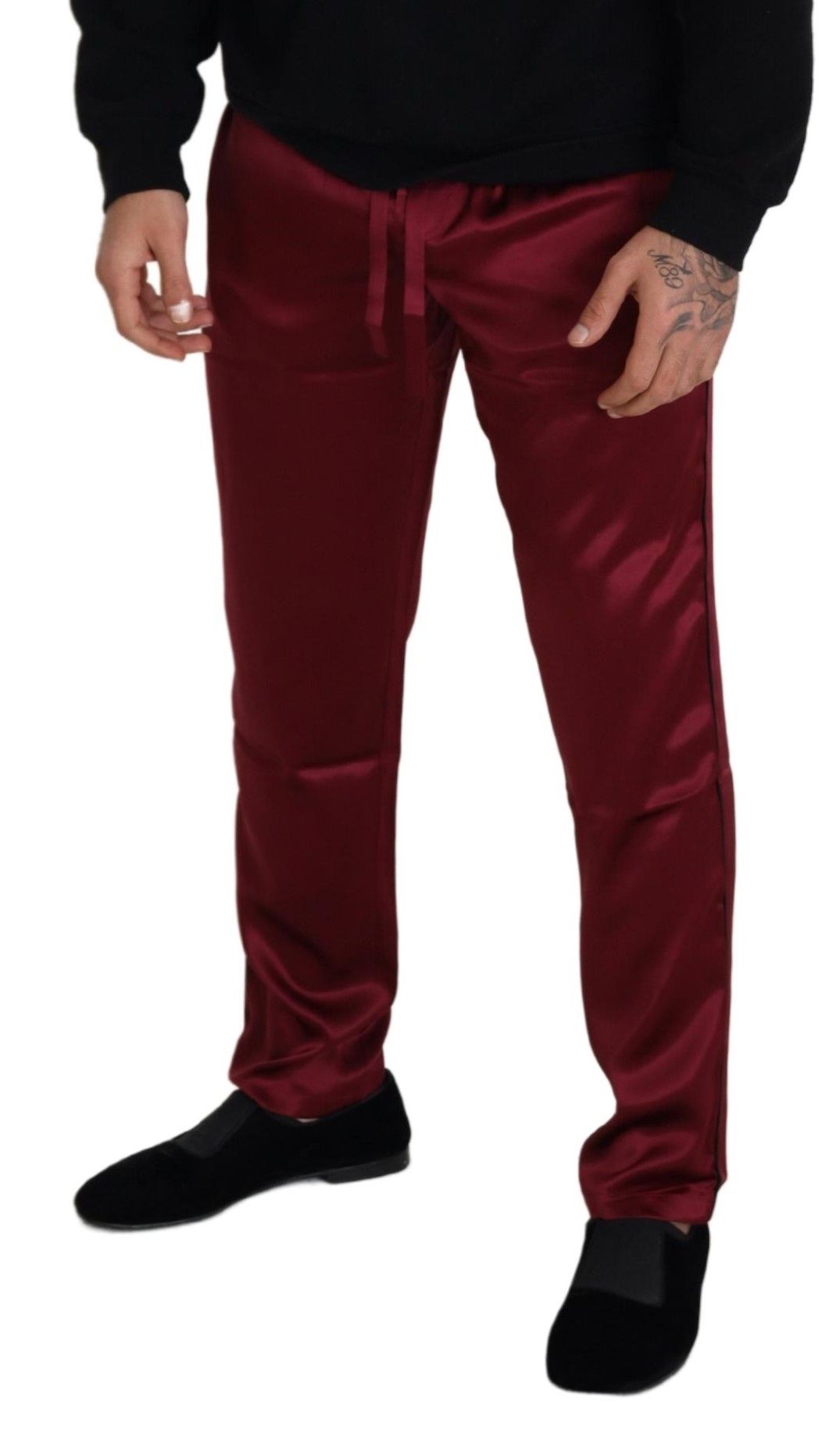 Pantalon de détente en soie Dolce &amp; Gabbana à Bordeaux