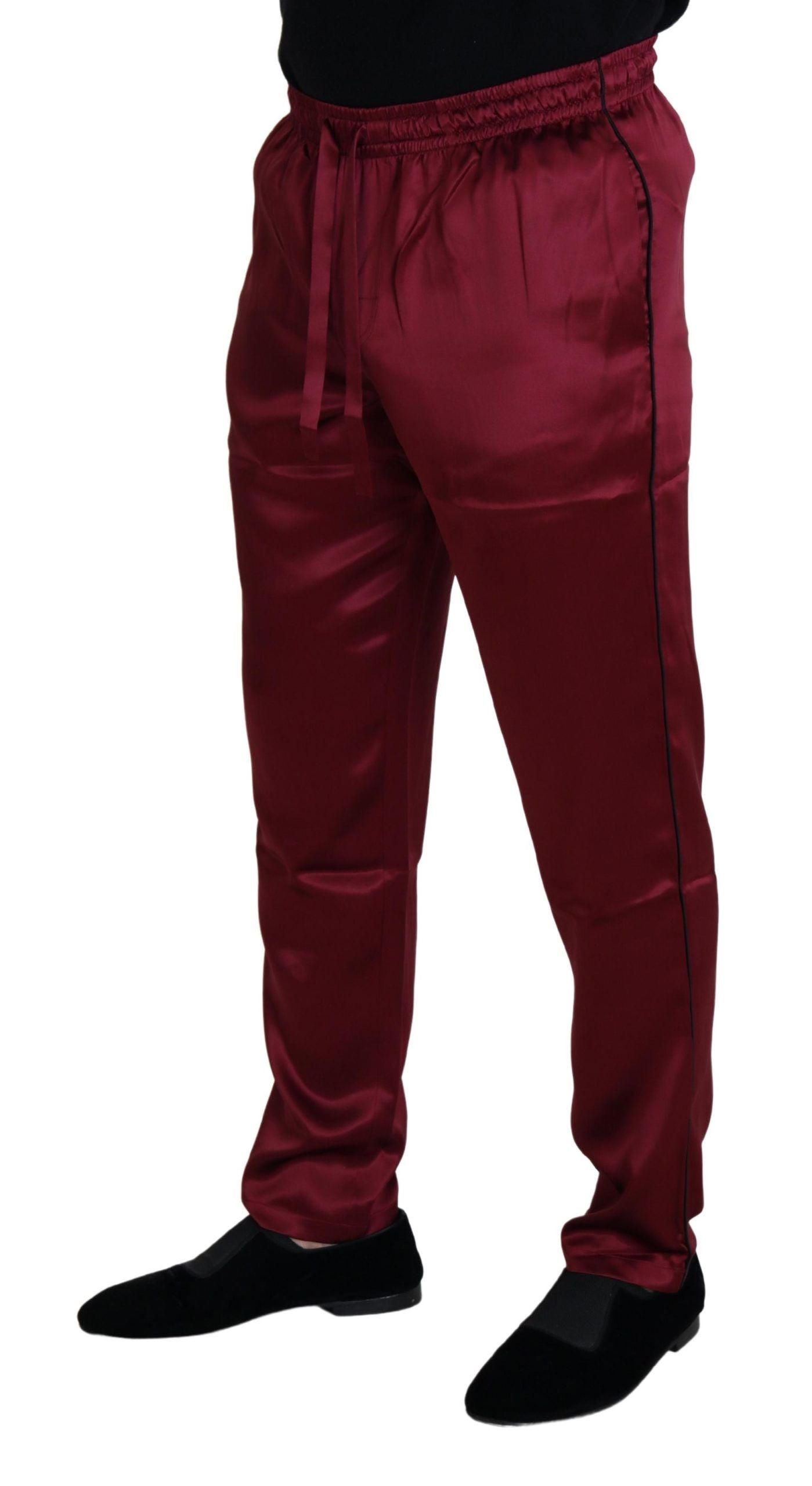 Pantalon de détente en soie Dolce &amp; Gabbana à Bordeaux