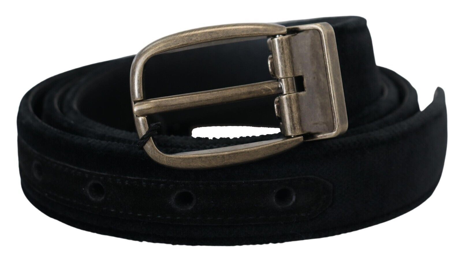 Dolce &amp; Gabbana Ceinture élégante en cuir noir