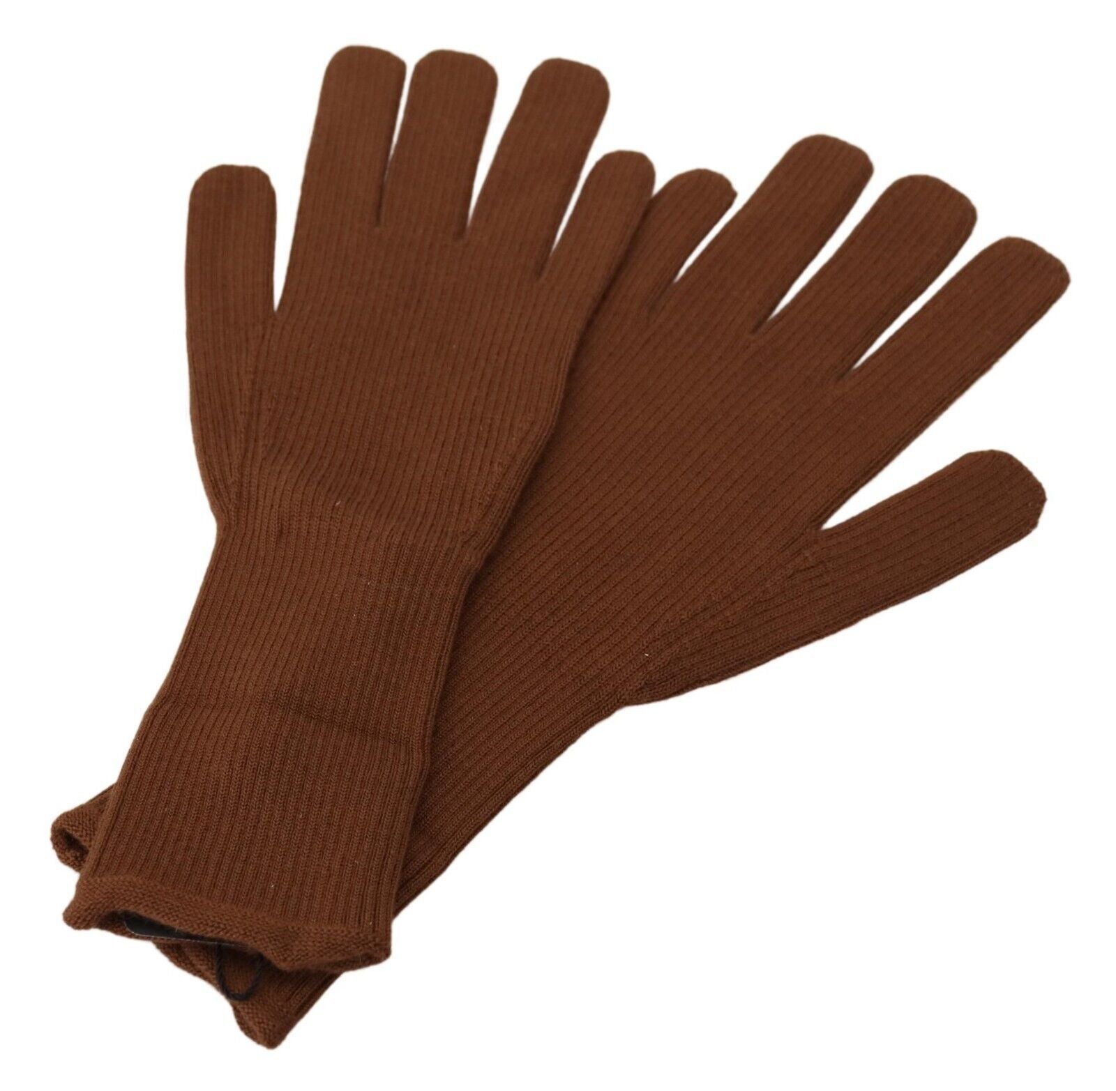 Dolce &amp; Gabbana Gants d'hiver élégants en cachemire marron