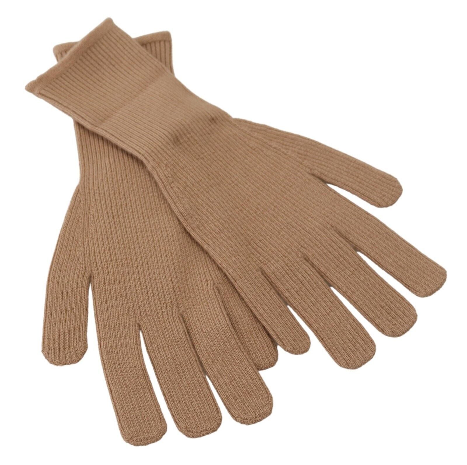 Dolce &amp; Gabbana Gants d'hiver élégants en cachemire beige