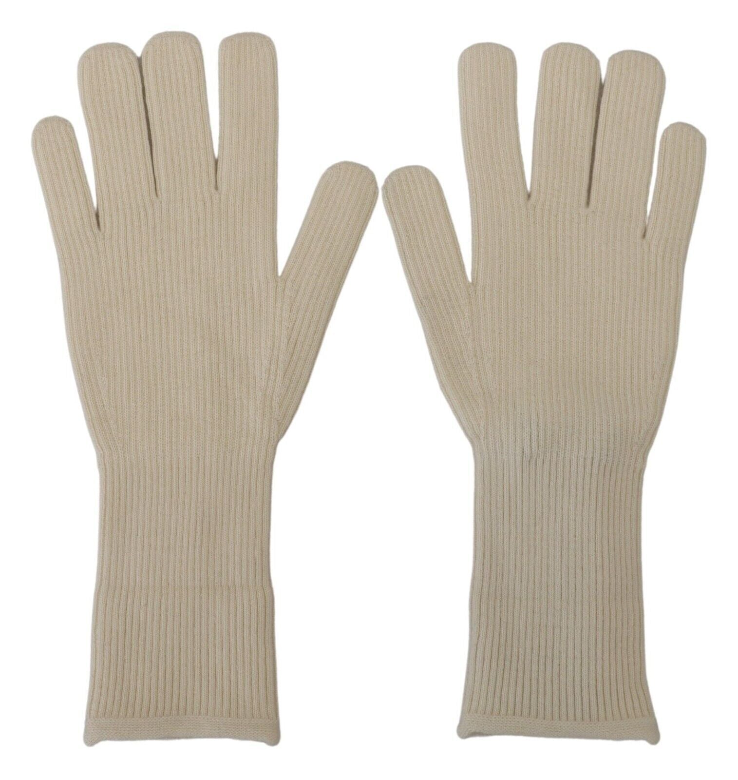 Dolce &amp; Gabbana Gants élégants en cachemire blanc