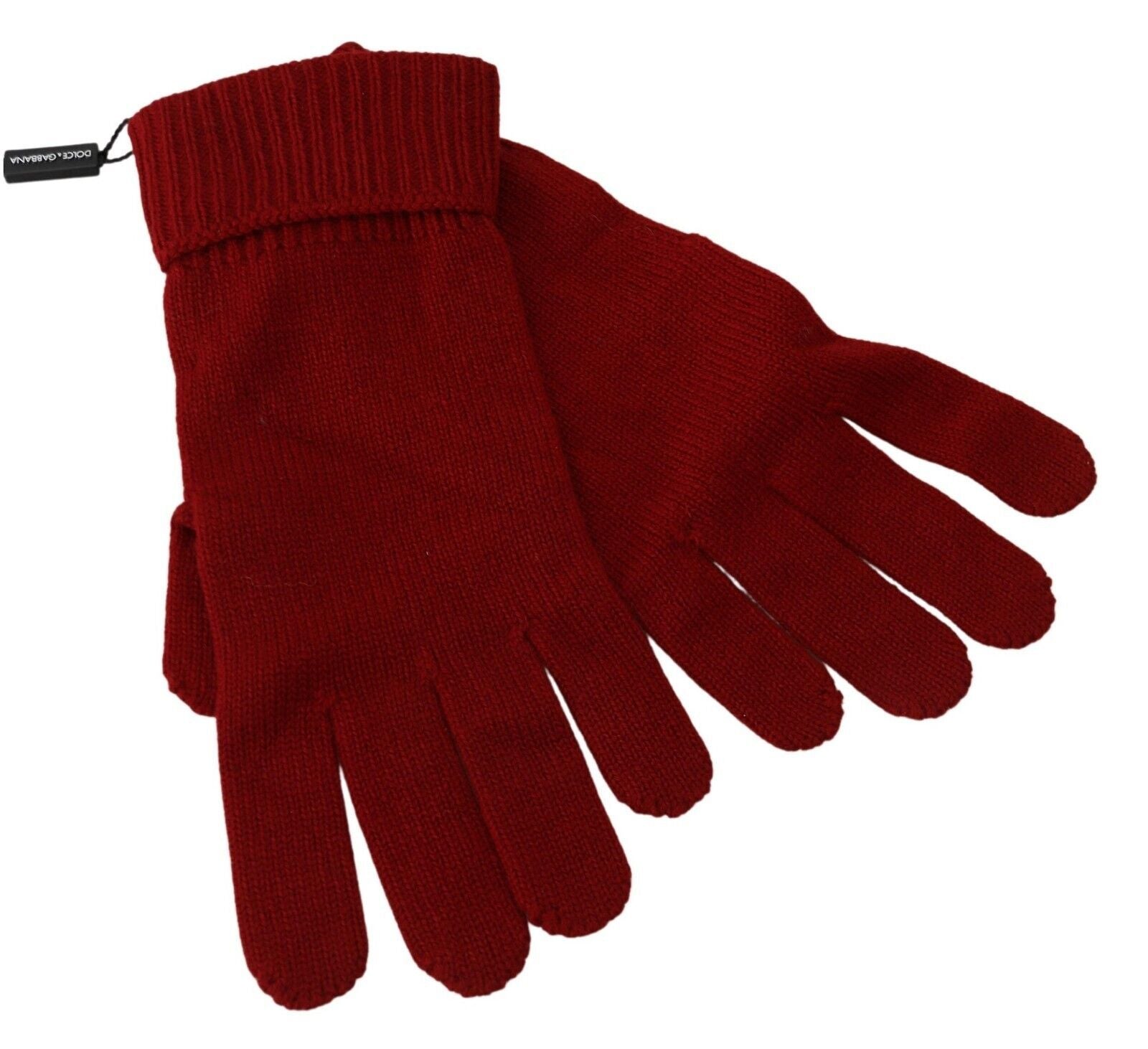 Dolce &amp; Gabbana Gants d'hiver élégants en cachemire rouge