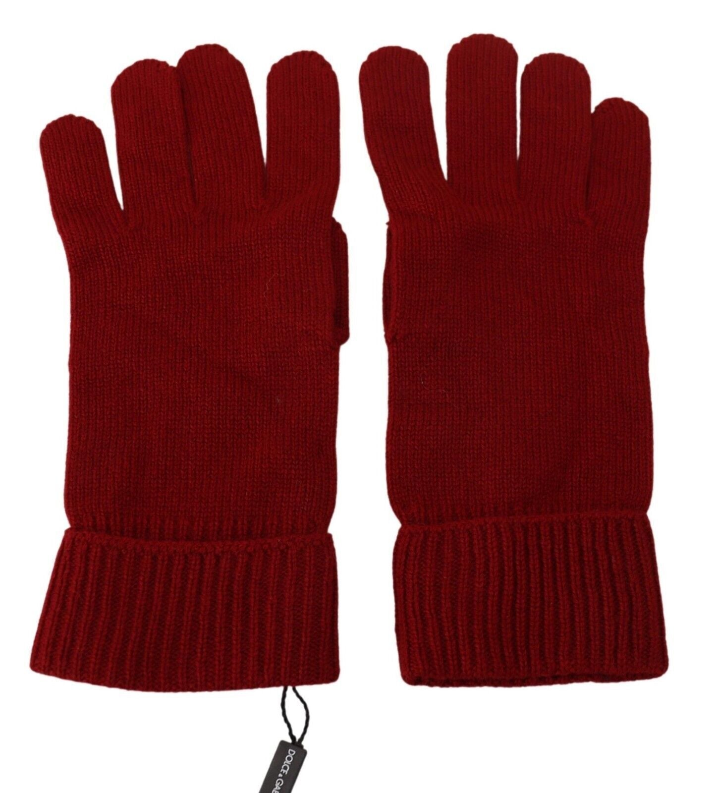 Dolce &amp; Gabbana Gants d'hiver élégants en cachemire rouge