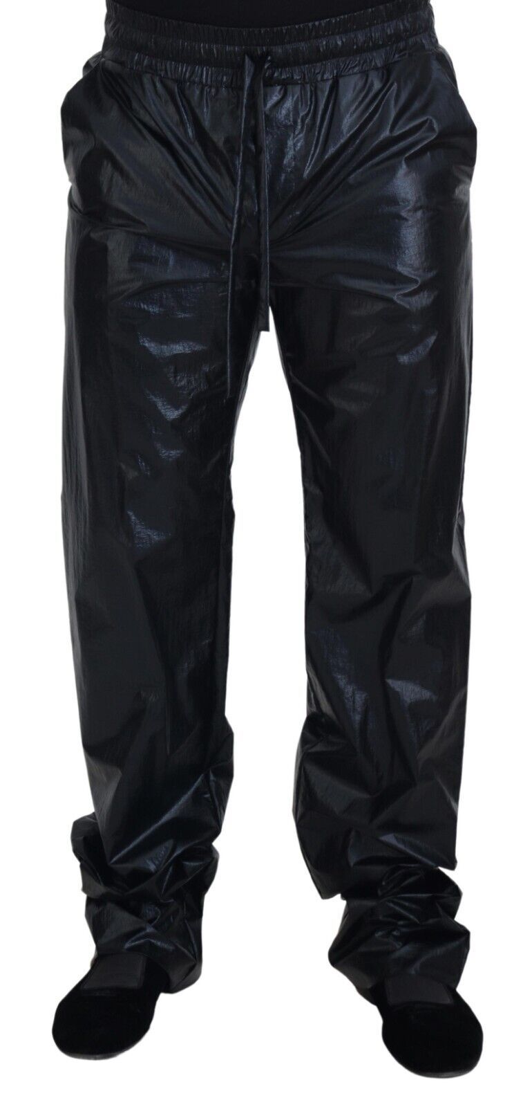 Dolce &amp; Gabbana Pantalon de créateur noir élégant