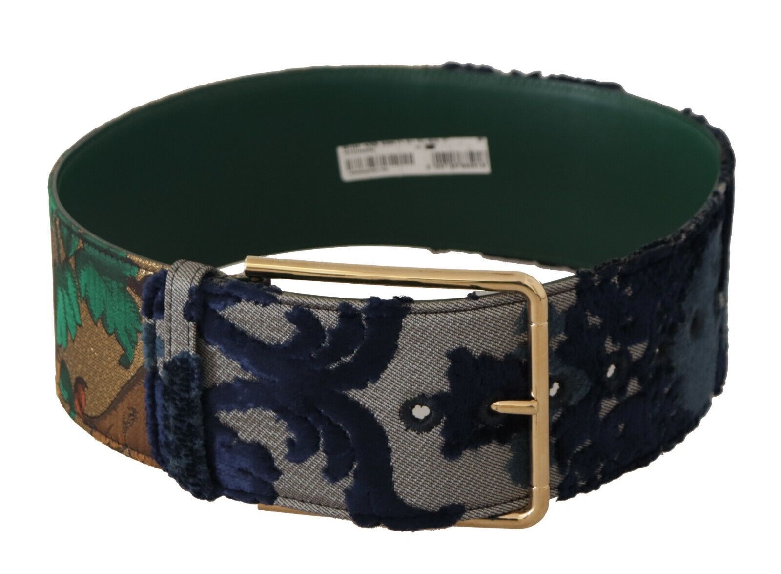 Dolce &amp; Gabbana Ceinture en cuir élégante avec boucle gravée