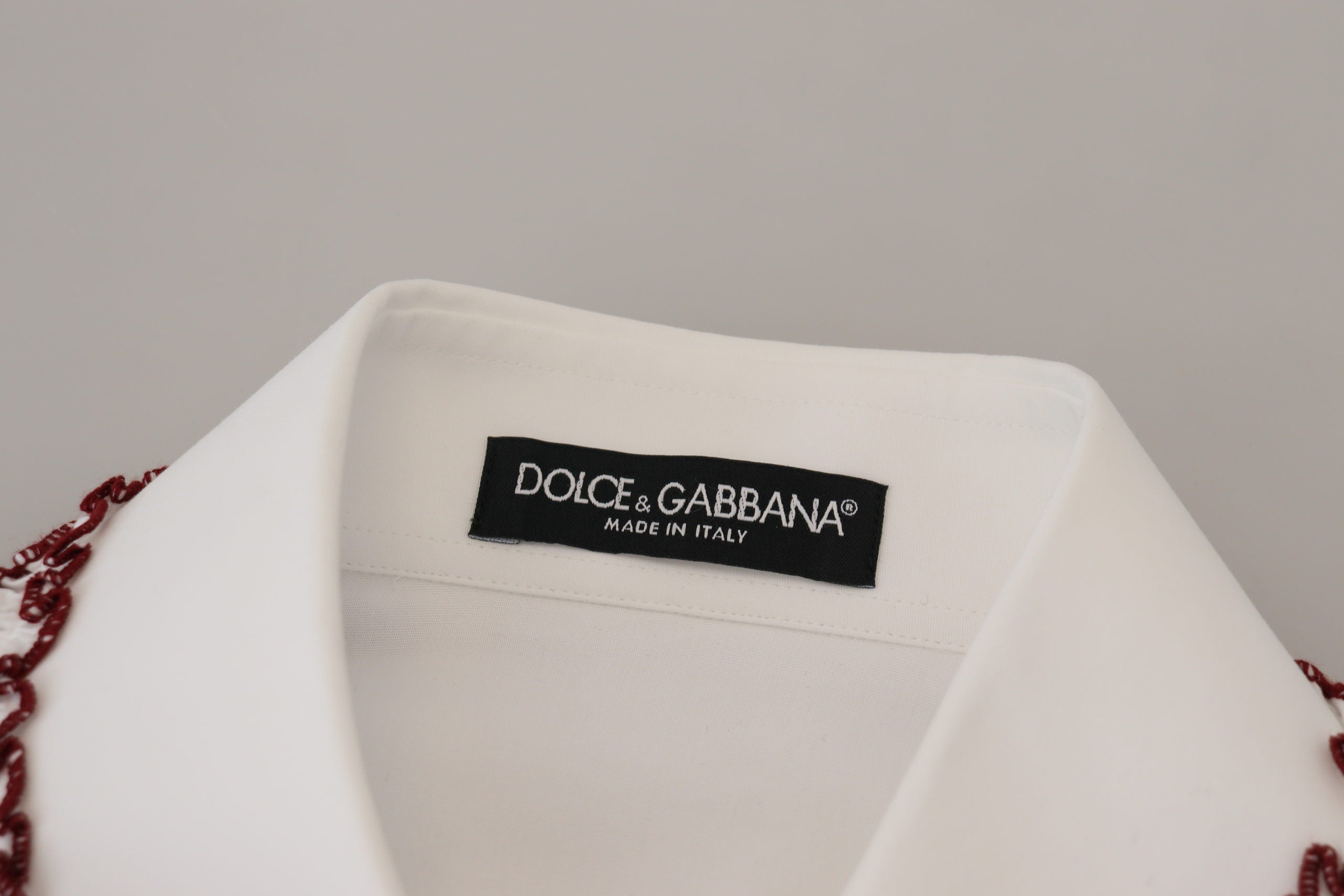 Dolce &amp; Gabbana Haut polo élégant en coton blanc