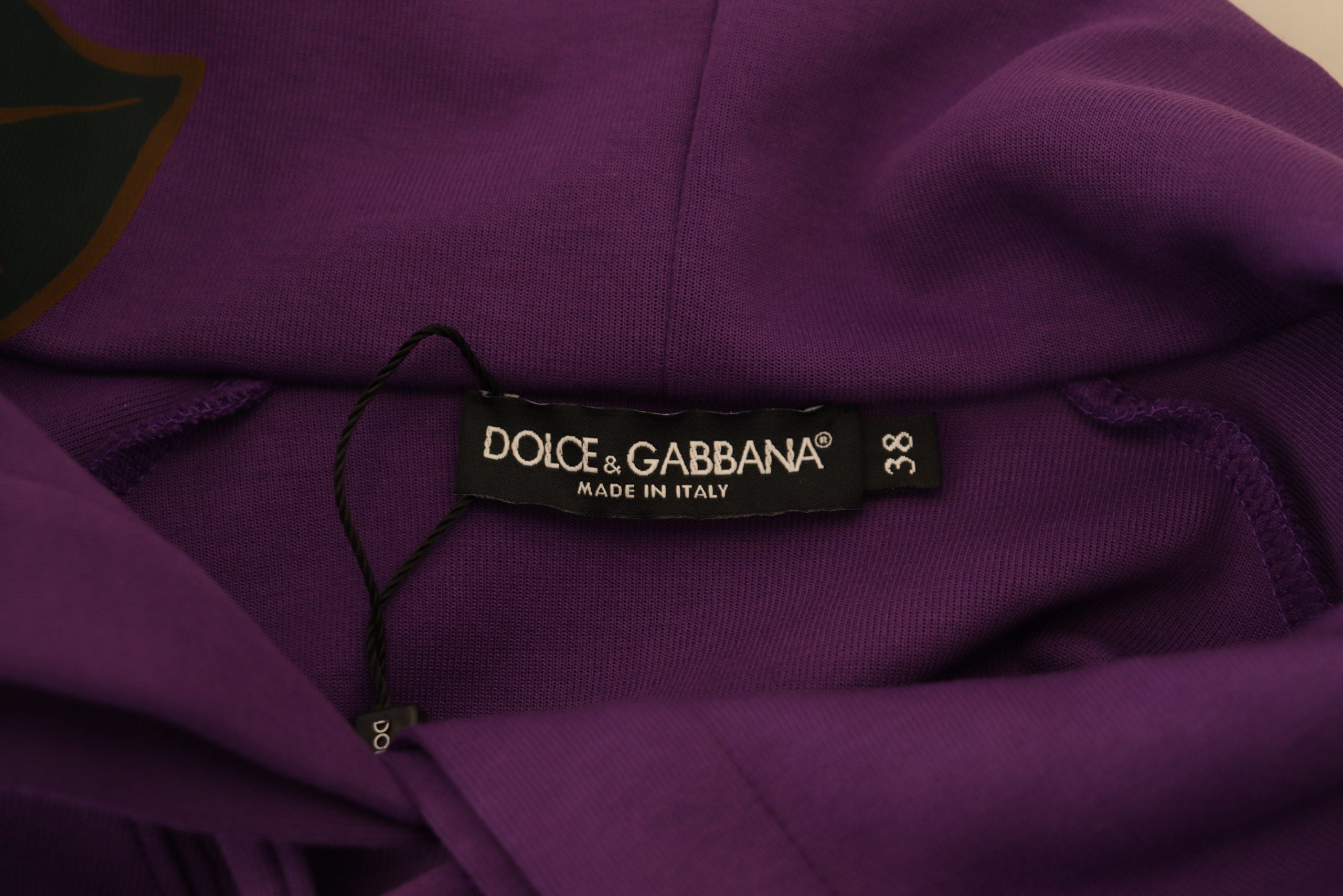 Dolce &amp; Gabbana Pull élégant à fleurs violet