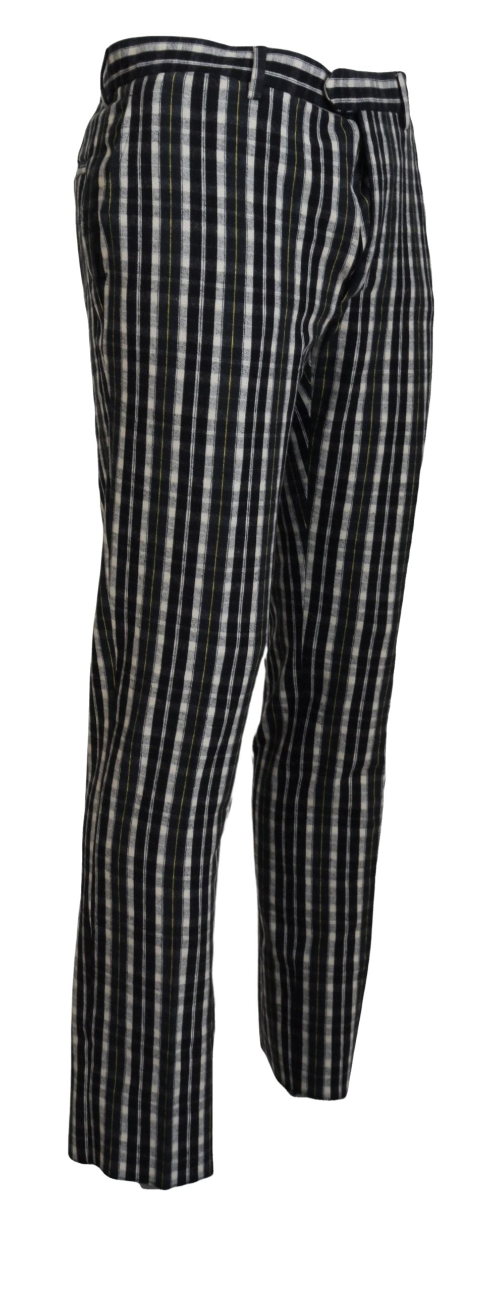 Pantalon BENCIVENGA élégant noir et blanc