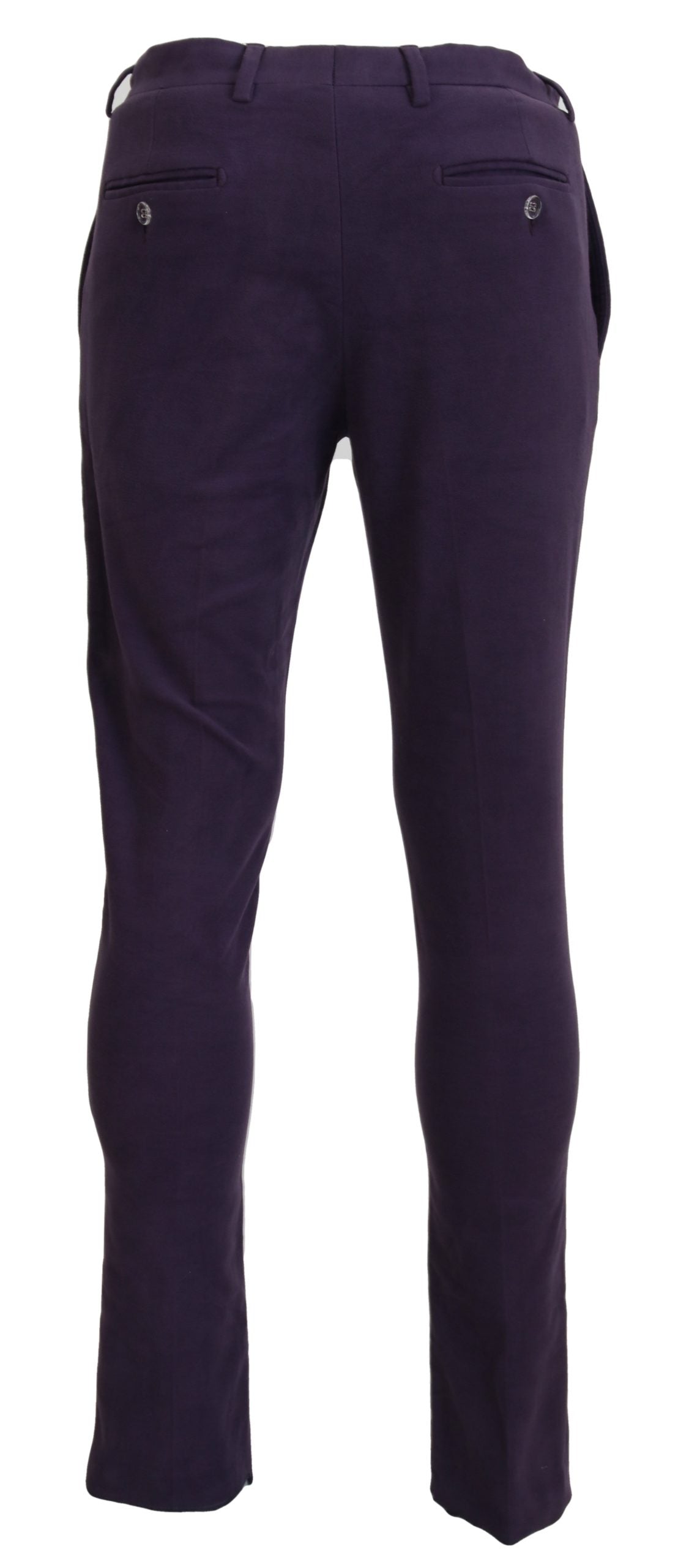 BENCIVENGA Pantalon élégant en coton violet