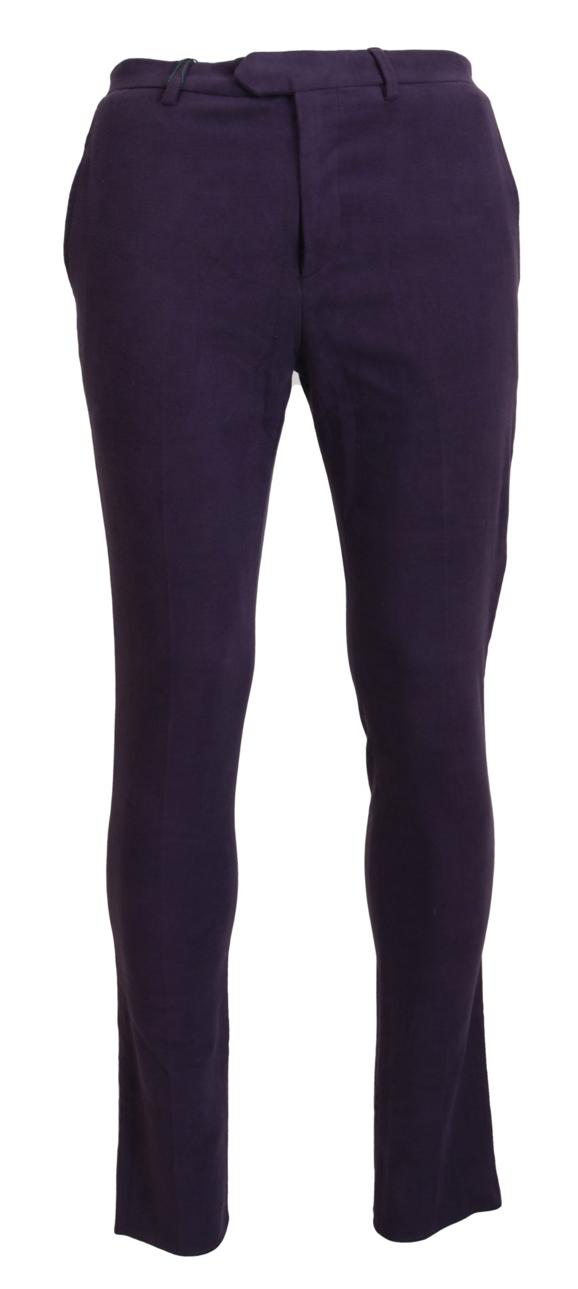 BENCIVENGA Pantalon élégant en coton violet