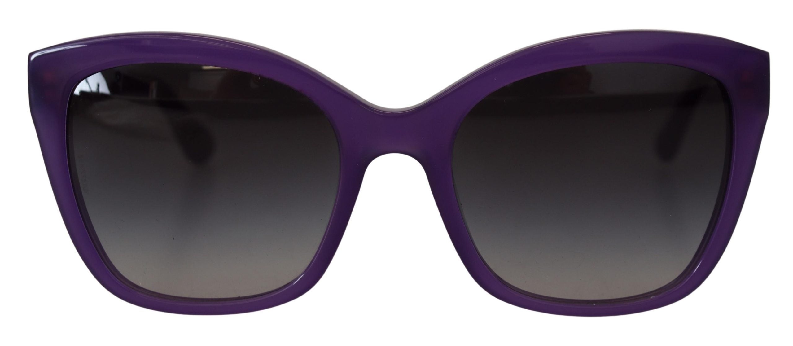 Dolce &amp; Gabbana Lunettes de soleil élégantes à verres dégradés violets