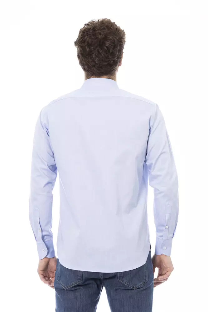 Baldinini Trend Chemise italienne élégante bleu clair