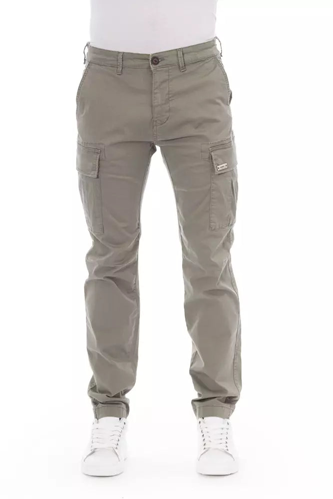 Baldinini Trend Pantalon cargo élégant beige