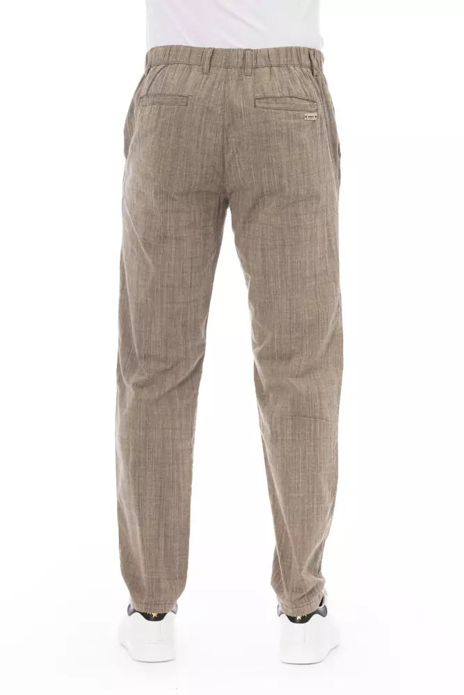 Baldinini Trend Pantalon chino beige élégant pour homme