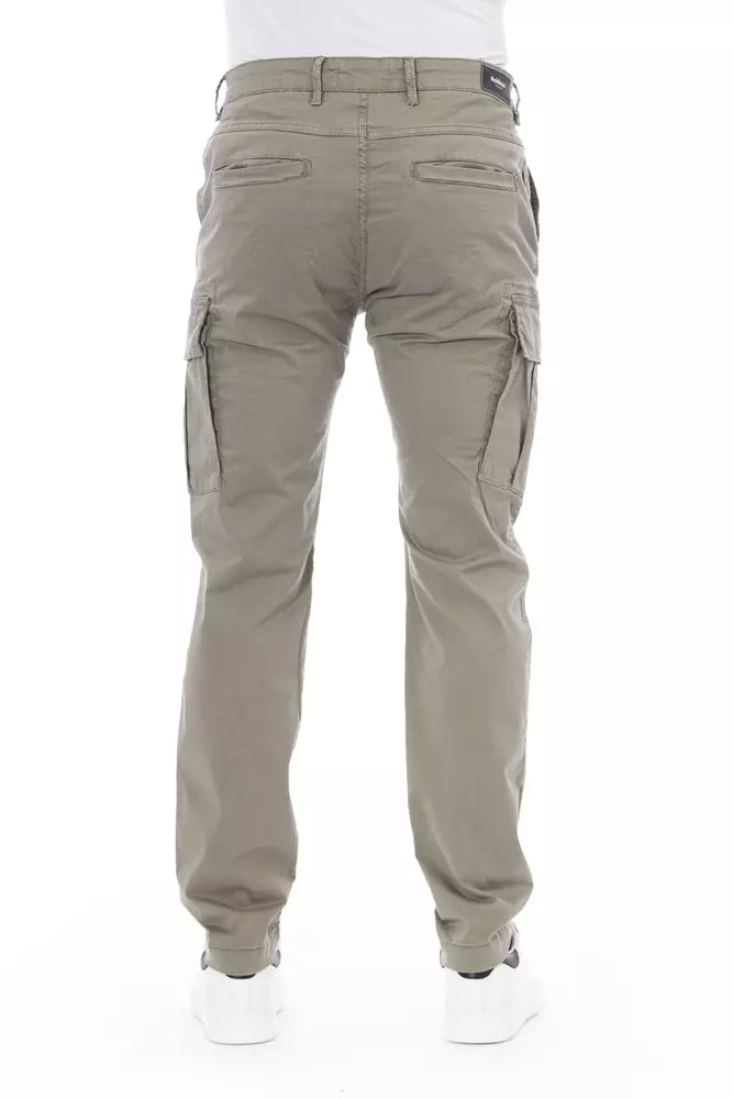 Baldinini Trend Pantalon cargo élégant beige