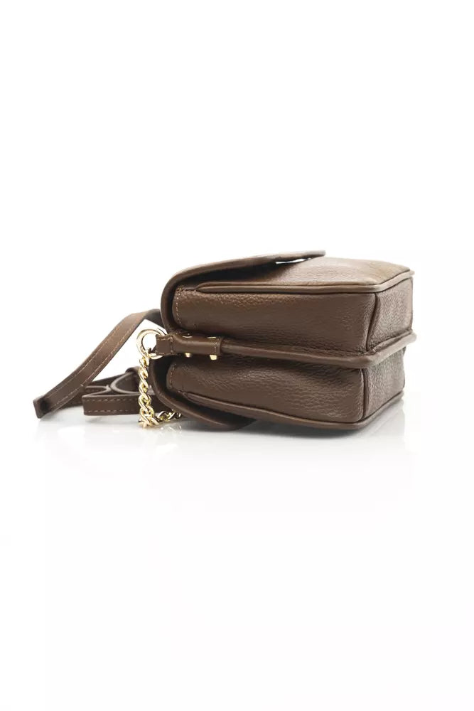 Cerruti 1881 élégant sac à bandoulière en cuir à double poche