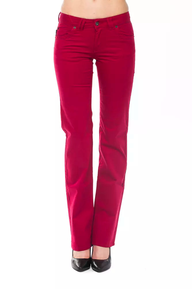 Ungaro Fever Ravishing Red Pantalon coupe classique avec détails chics