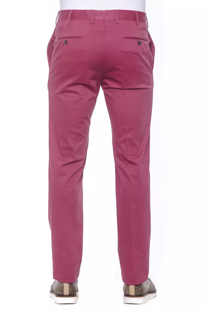 Pantalon mode homme fuchsia PT Torino