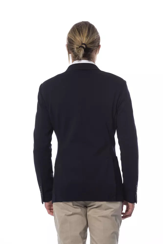 Verri élégant blazer croisé en bleu