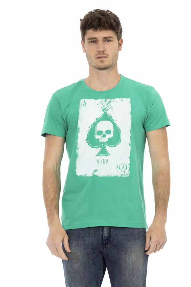 Trussardi Action Emerald T-shirt à manches courtes décontracté et élégant