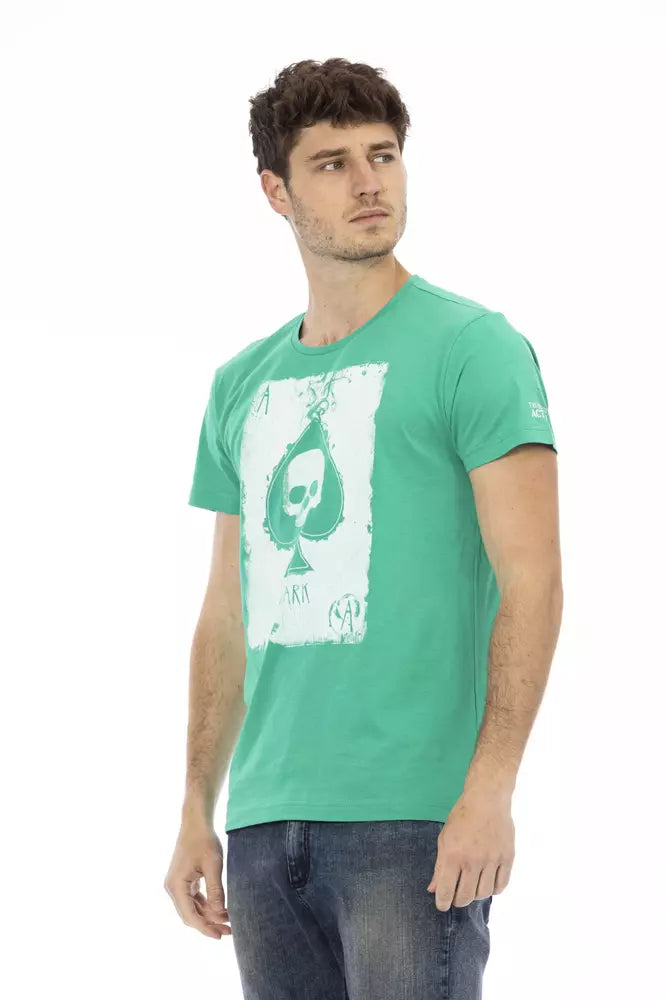 Trussardi Action Emerald T-shirt à manches courtes décontracté et élégant