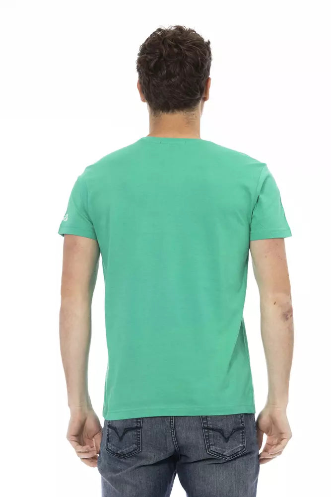 Trussardi Action Emerald T-shirt à manches courtes décontracté et élégant