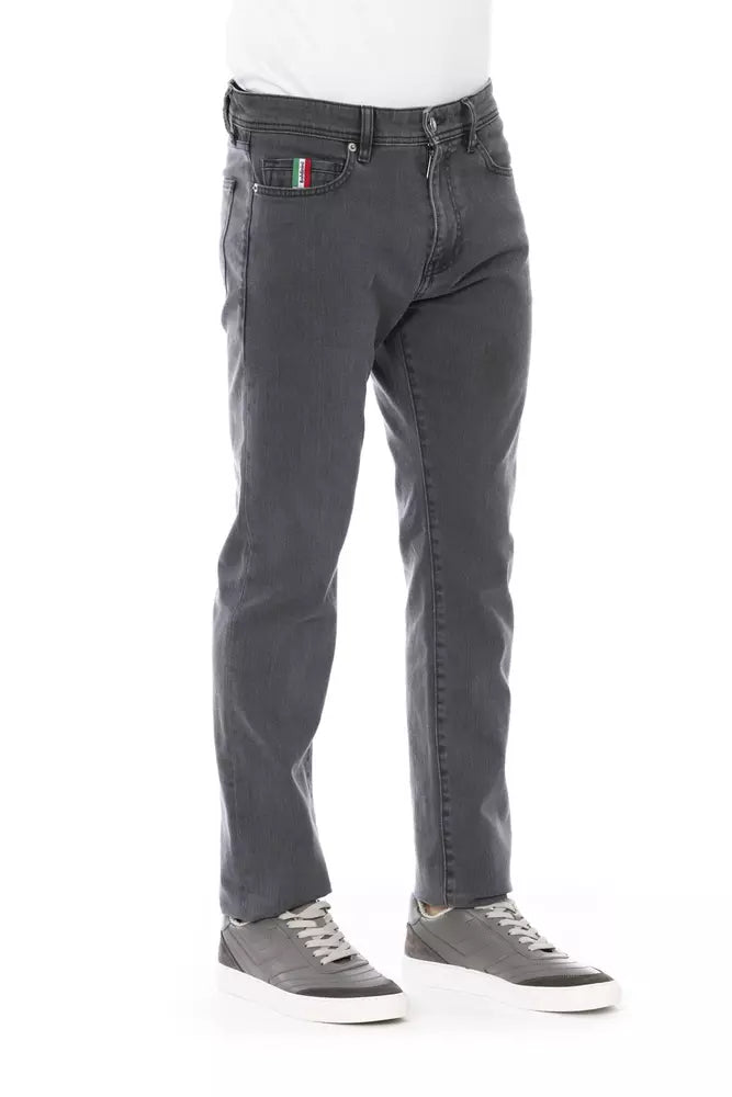 Baldinini Trend Chic Gris Regular Fit Jean Homme