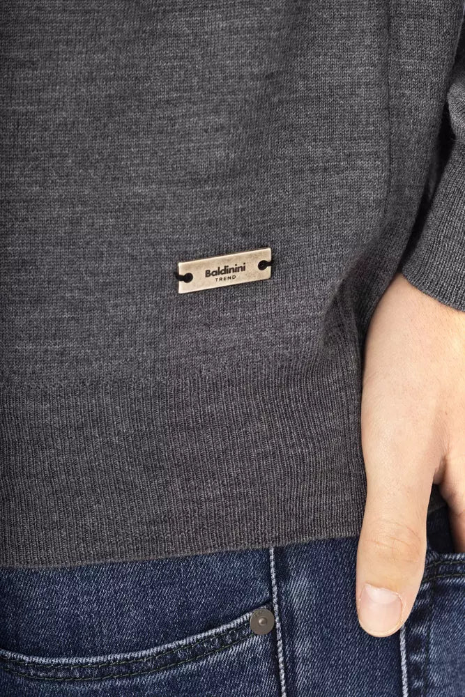 Baldinini Trend élégant pull monogramme à col rond