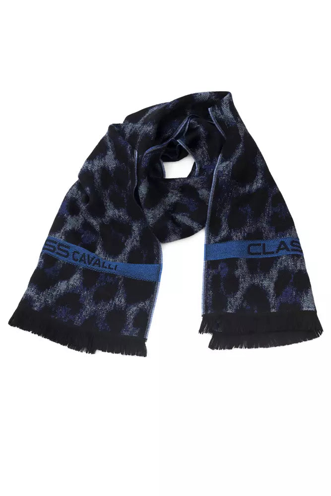 Cavalli Class Animalier Fantasy Logo Écharpe de luxe