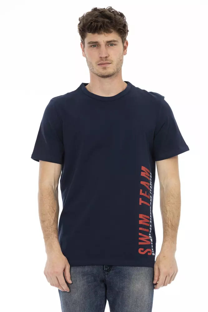 T-shirt imprimé en coton mélangé Bikkembergs Army