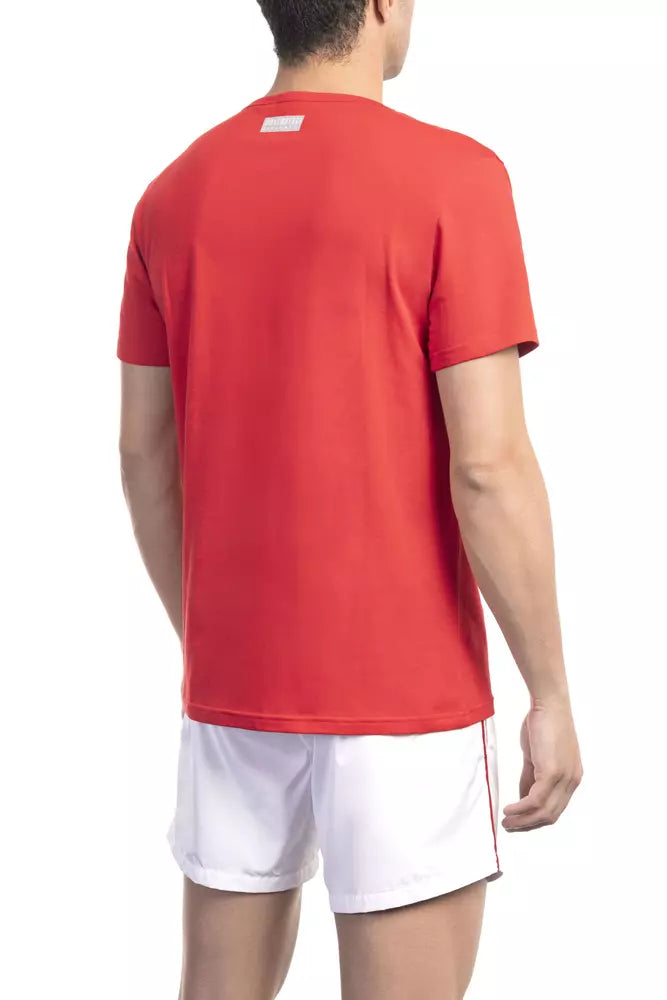 Bikkembergs - T-shirt avec logo imprimé sur le devant