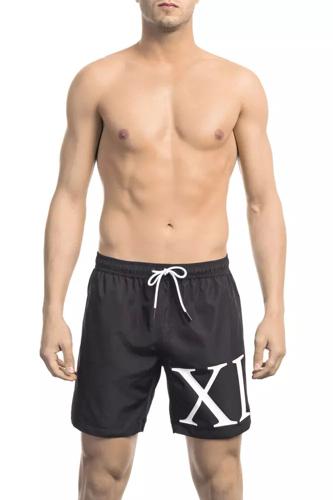 Bikkembergs Short de bain élégant dégradé avec poches