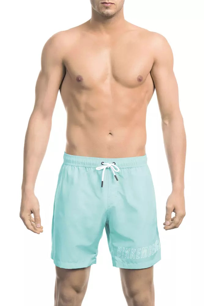 Bikkembergs Short de bain élégant bleu clair