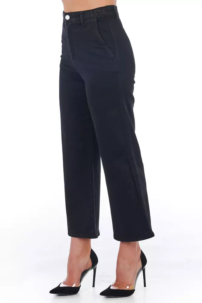 Pantalon court taille haute chic Frankie Morello